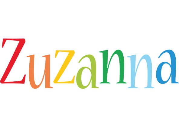 Zuzanna birthday logo
