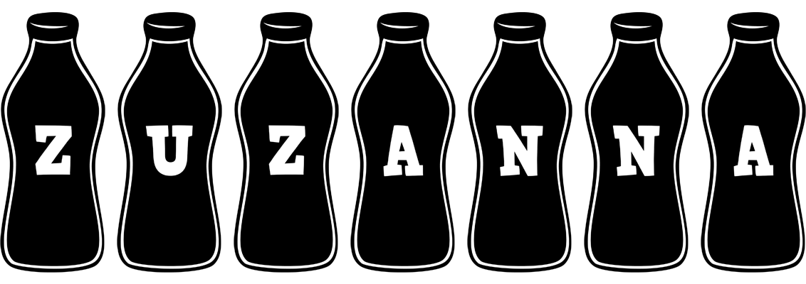 Zuzanna bottle logo