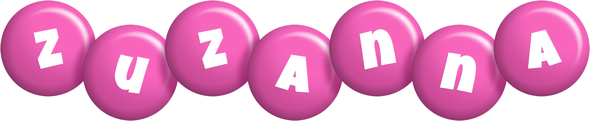 Zuzanna candy-pink logo