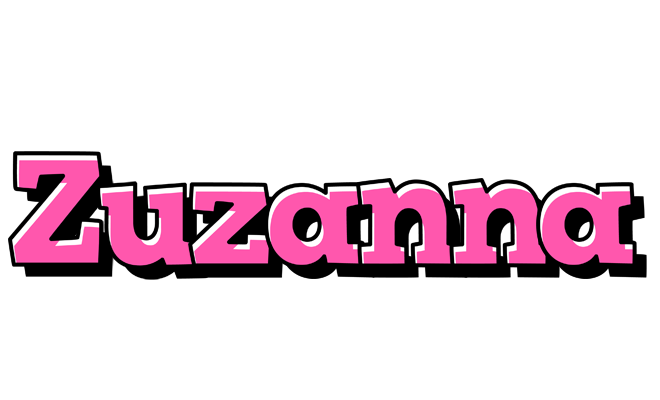 Zuzanna girlish logo