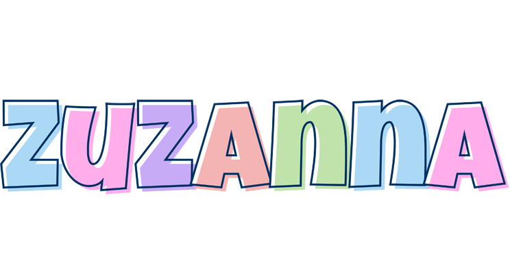 Zuzanna pastel logo