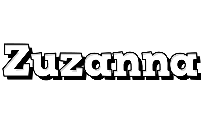 Zuzanna snowing logo
