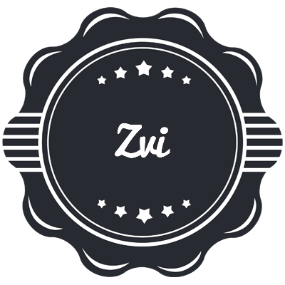 Zvi badge logo
