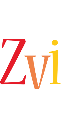 Zvi birthday logo