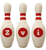 Zvi bowling-pin logo