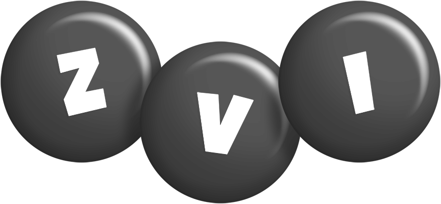 Zvi candy-black logo