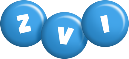 Zvi candy-blue logo