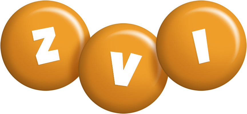Zvi candy-orange logo