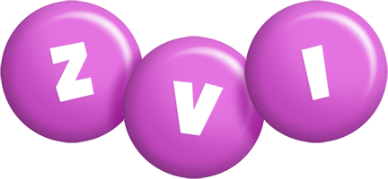 Zvi candy-purple logo