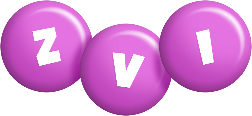 Zvi candy-purple logo