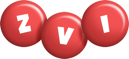 Zvi candy-red logo