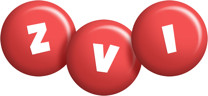 Zvi candy-red logo