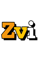 Zvi cartoon logo