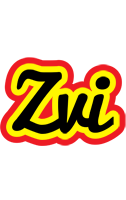 Zvi flaming logo