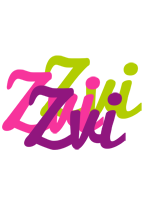 Zvi flowers logo