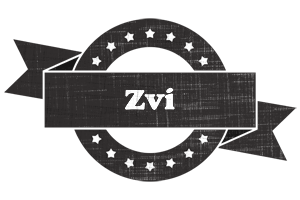 Zvi grunge logo