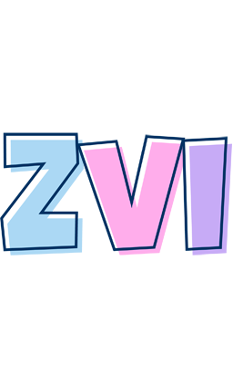 Zvi pastel logo