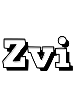 Zvi snowing logo