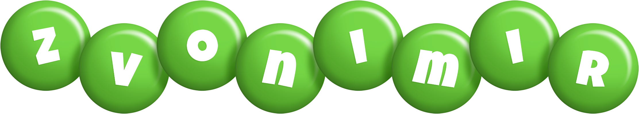 Zvonimir candy-green logo