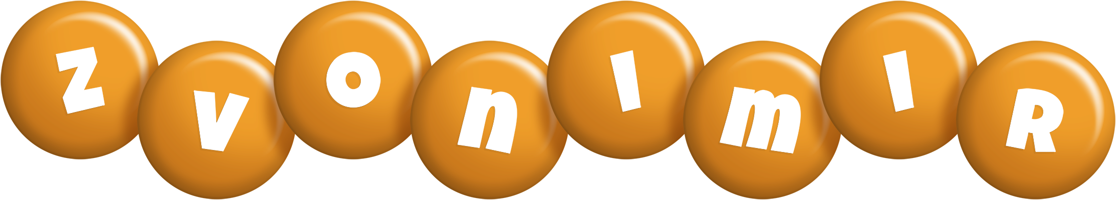 Zvonimir candy-orange logo