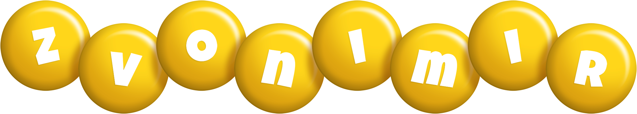 Zvonimir candy-yellow logo