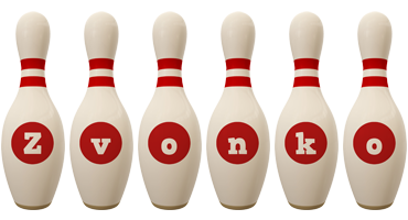 Zvonko bowling-pin logo