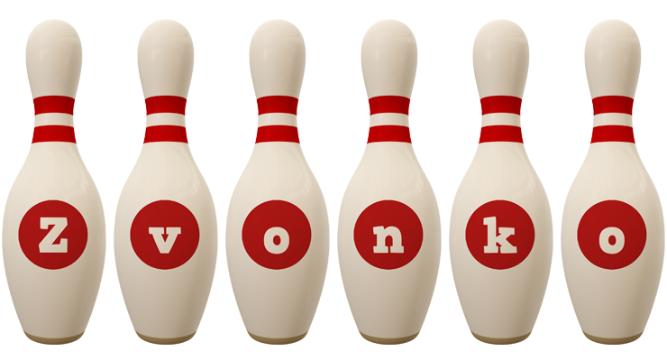 Zvonko bowling-pin logo