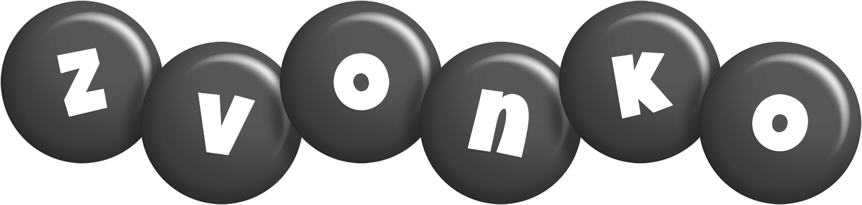 Zvonko candy-black logo