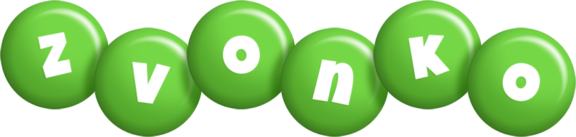 Zvonko candy-green logo