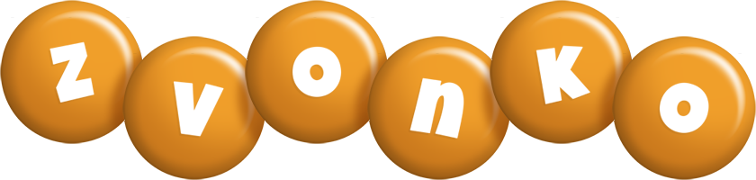 Zvonko candy-orange logo