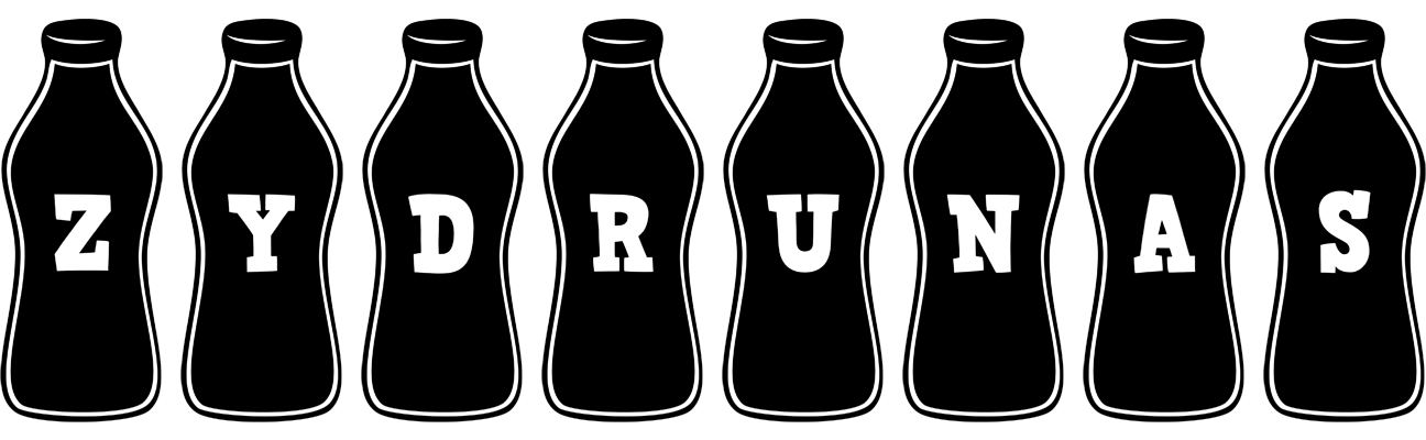 Zydrunas bottle logo