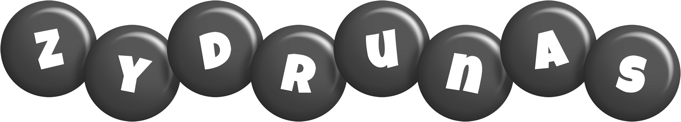 Zydrunas candy-black logo