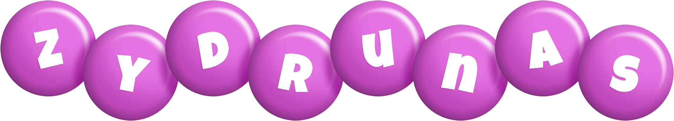 Zydrunas candy-purple logo