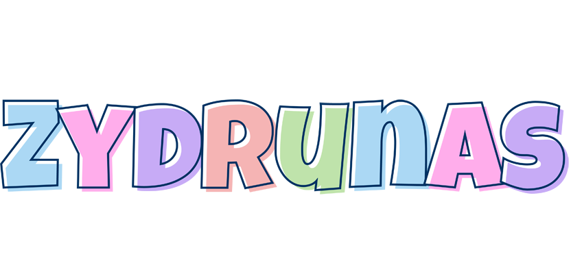 Zydrunas pastel logo