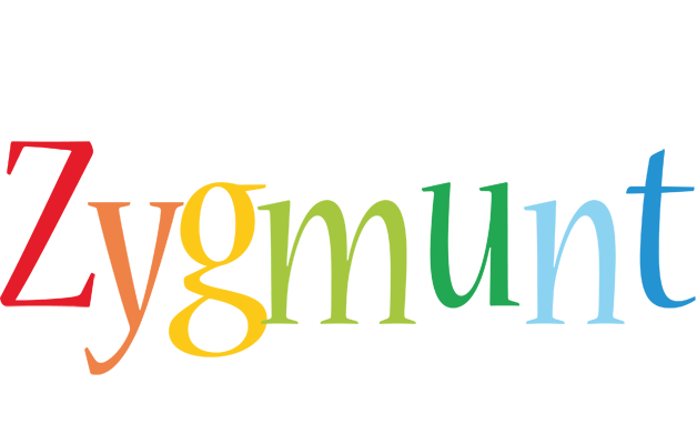 Zygmunt birthday logo