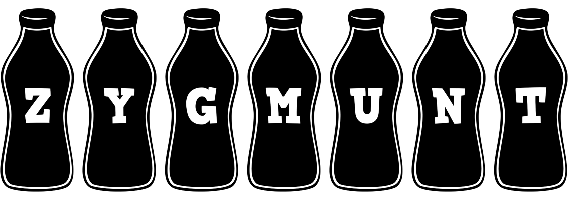 Zygmunt bottle logo