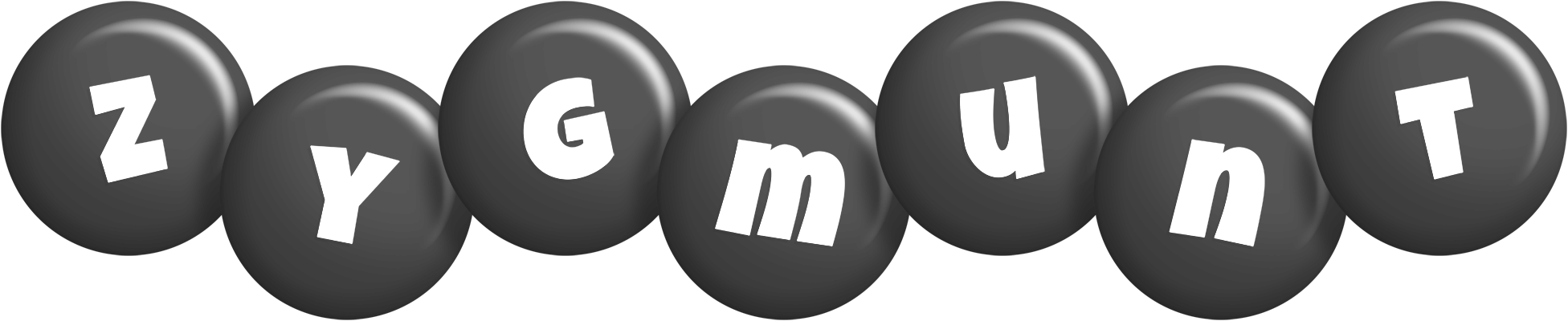 Zygmunt candy-black logo