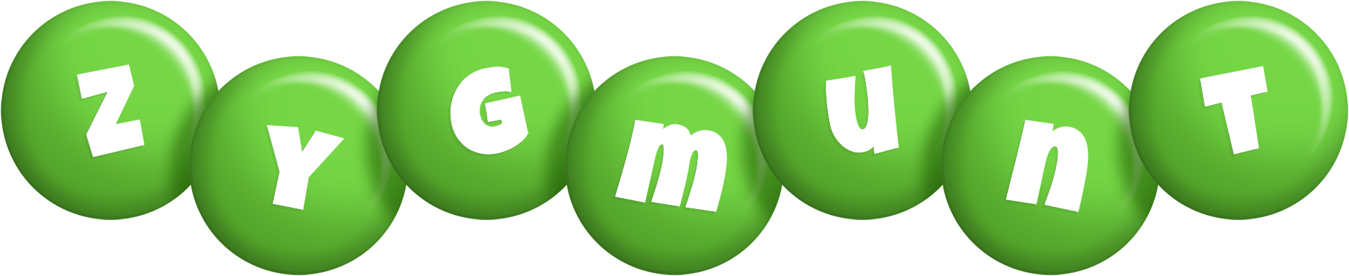 Zygmunt candy-green logo