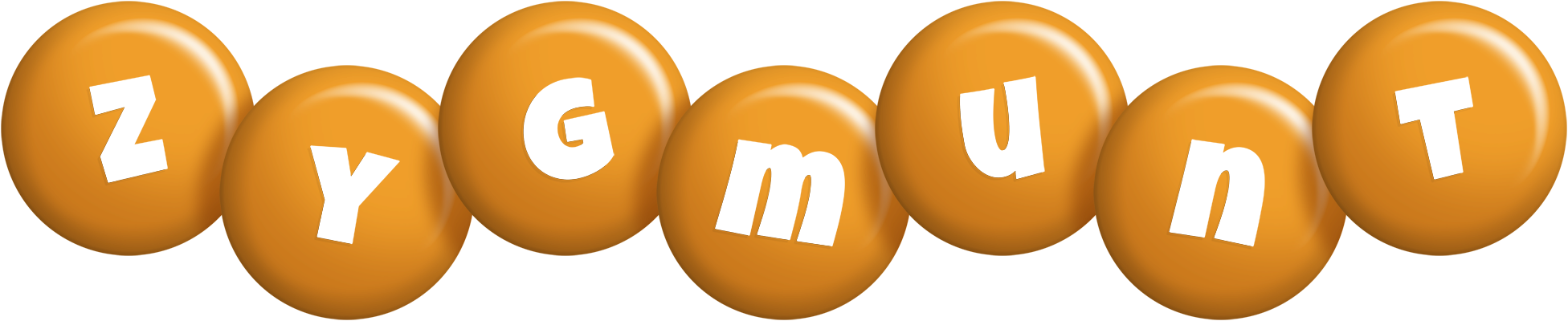 Zygmunt candy-orange logo