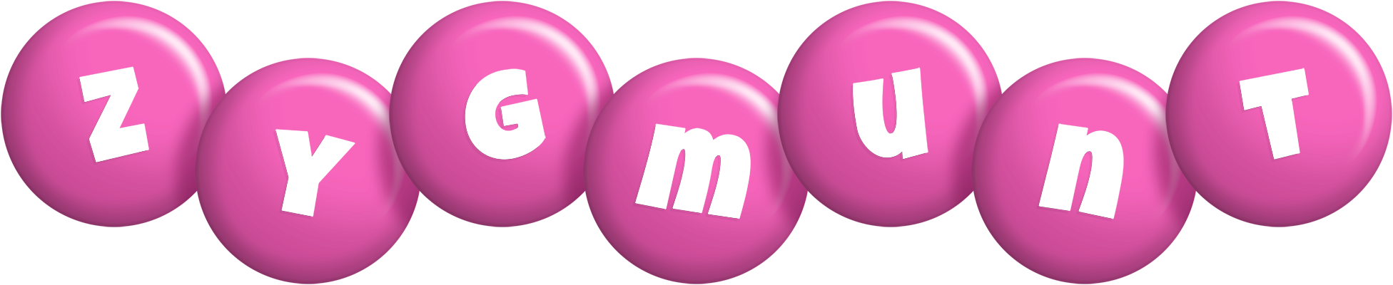 Zygmunt candy-pink logo