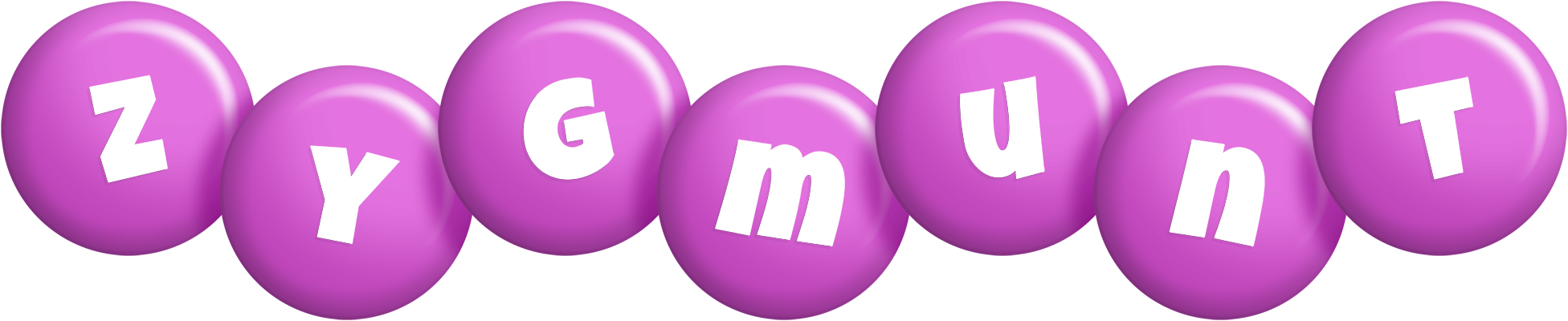 Zygmunt candy-purple logo