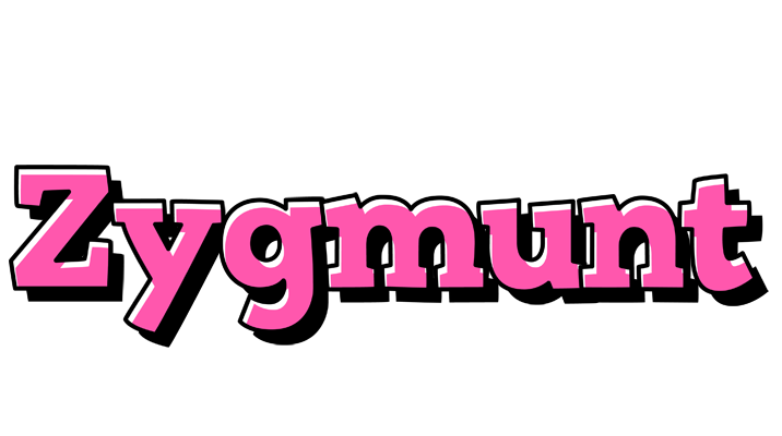 Zygmunt girlish logo