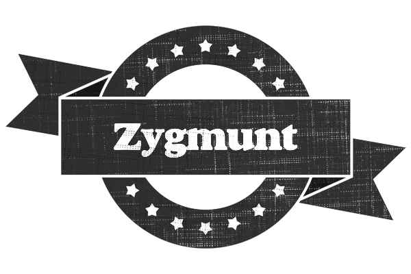 Zygmunt grunge logo