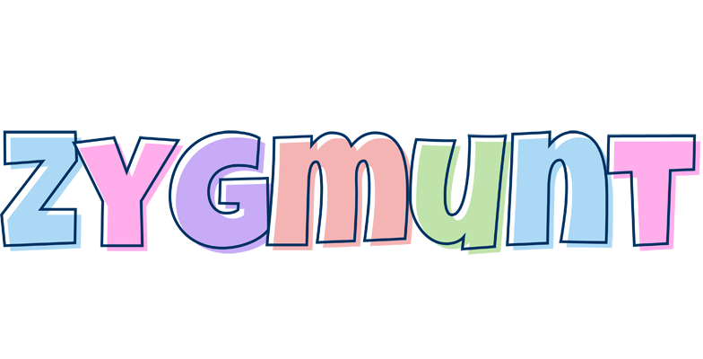Zygmunt pastel logo