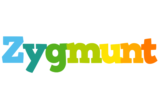 Zygmunt rainbows logo