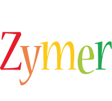 Zymer birthday logo