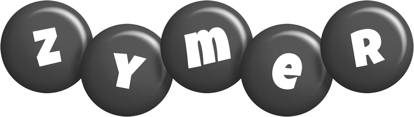 Zymer candy-black logo
