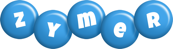 Zymer candy-blue logo