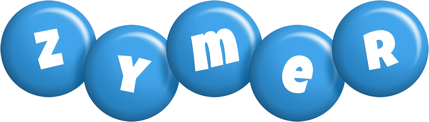 Zymer candy-blue logo