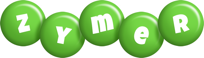 Zymer candy-green logo